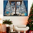thumbnail image 4 of Virelaxpo Large Christmas Tapestry Wall Hanging for Room Decor, Festive Polyester Fabric 150x90cm Washable Home Accent, 4 of 6