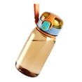 thumbnail image 1 of Botella de agua pequeña con tapas de boca ancha y colador extraíble, jarra de agua sin BPA para niños a prueba de fugas, para fitness, caminar, gimnasio y deportes al aire libre 400 ml, 1 of 5