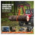 thumbnail image 5 of Log Skidding Tongs 18 Inch - Heavy Duty Steel Lumber Lifting Tongs - 772 lbs Capacity - Log Handling, Dragging & Carrying Tool for Trucks & Tractors, 5 of 7