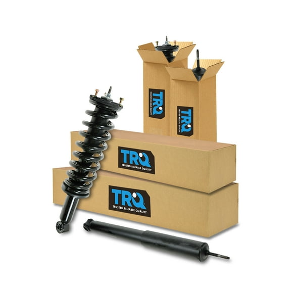 TRQ Loaded Strut Spring Shock Absorber Front Rear Kit Set of 4 for 96-02 4Runner SKA60949 Fits select: 1996-2002 TOYOTA 4RUNNER