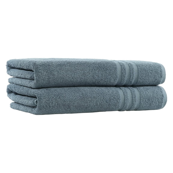 Denzi Turkish Cotton Bath Towels - Set of 2