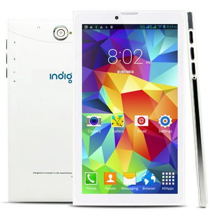 IndigiÂ® 2-in-1 7inch Android 4.4 (3G Factory Unlocked) 2-in-1 SmartPhone + TabletPC AT&T/T-Mobile