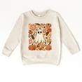 thumbnail image 3 of Ghost Floral Collage - Youth Graphic Sweatshirt and Toddler Graphic Sweatshirt, 3 of 11