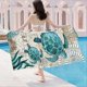 thumbnail image 3 of Quick-Drying Beach Towel with Sea Turtle Pattern,Soft and Absorbent,B, 3 of 5