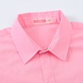 thumbnail image 5 of Kids' Long Sleeve Athletic Polo Shirt Quick Dry Collared School Top PE Class Clothing, 5 of 8