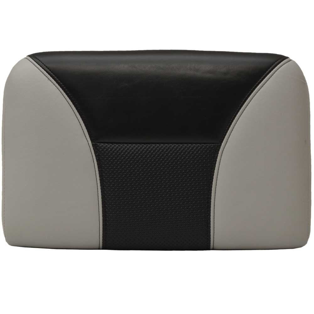 G3 Boat Jump Seat Cushion 17 1/2 x 11 3/8 Inch Gray Black