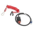 thumbnail image 1 of Correa De Seguridad Para Interruptor De Parada De Emergencia 6E9-82575-09, Apta Para Fueraborda 15HP 25HP 30HP 40HP De 2 Tiempos, 1 of 7