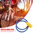 thumbnail image 1 of Candado de metal para bicicleta Universal MTB Road Bike Candado de seguridad antirrobo (Azul), 1 of 3