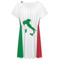 thumbnail image 3 of Map of Italy - Italian Flag Sundress Short Sleeve Dress Summer Women Clothes Dress for Women Dresses, 3 of 7