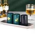 thumbnail image 6 of Kitchen Automatic Magnetic Bar Beer Bottle Opener Cap Opener Corkscrew Push Down Opener BLACK, 6 of 8