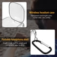 thumbnail image 3 of MasteelfCA TPU Wireless Headset Case With Carabiner Compatible For Galaxy Buds Pro/Live, 3 of 7