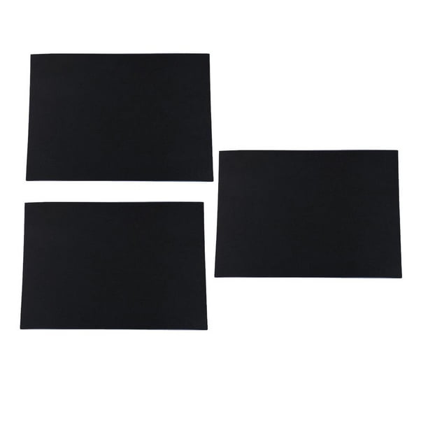 EVA Foam Sheet Foam Sheet for Crafts 350x500 Black, 3mm 