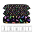 thumbnail image 2 of 3 Pcs Soft Bedding Set, Includes 1 Duvet Cover with Zipper And 2 Pillow Shams,Fun Dinosaur Pattern King(102"×90"), 2 of 8
