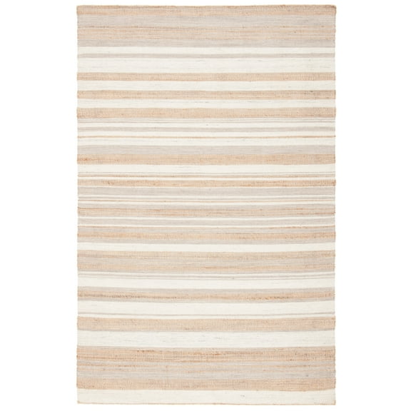 SAFAVIEH Kilim Rosalynne Striped Area Rug, Natural/Ivory, 8' x 10'