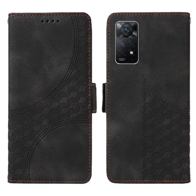 Funda GANGXUN para Xiaomi Redmi Note 12 Pro 4G con diseño acolchado elegante, cuero PU, protección total y ajuste preciso