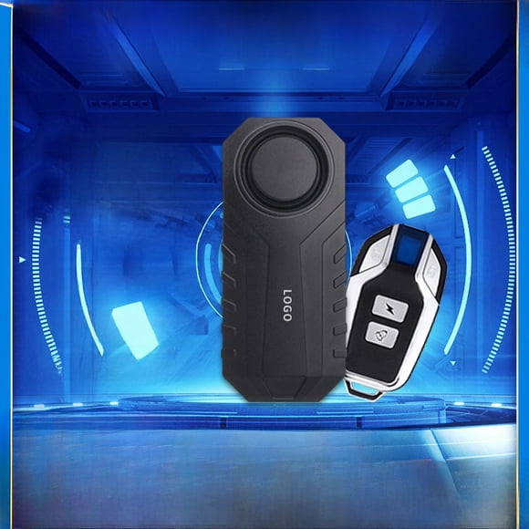 Alarma antirrobo para bicicleta de montaña, motocicleta, sensor de vibración, alarma inalámbrica sensible a altos decibelios