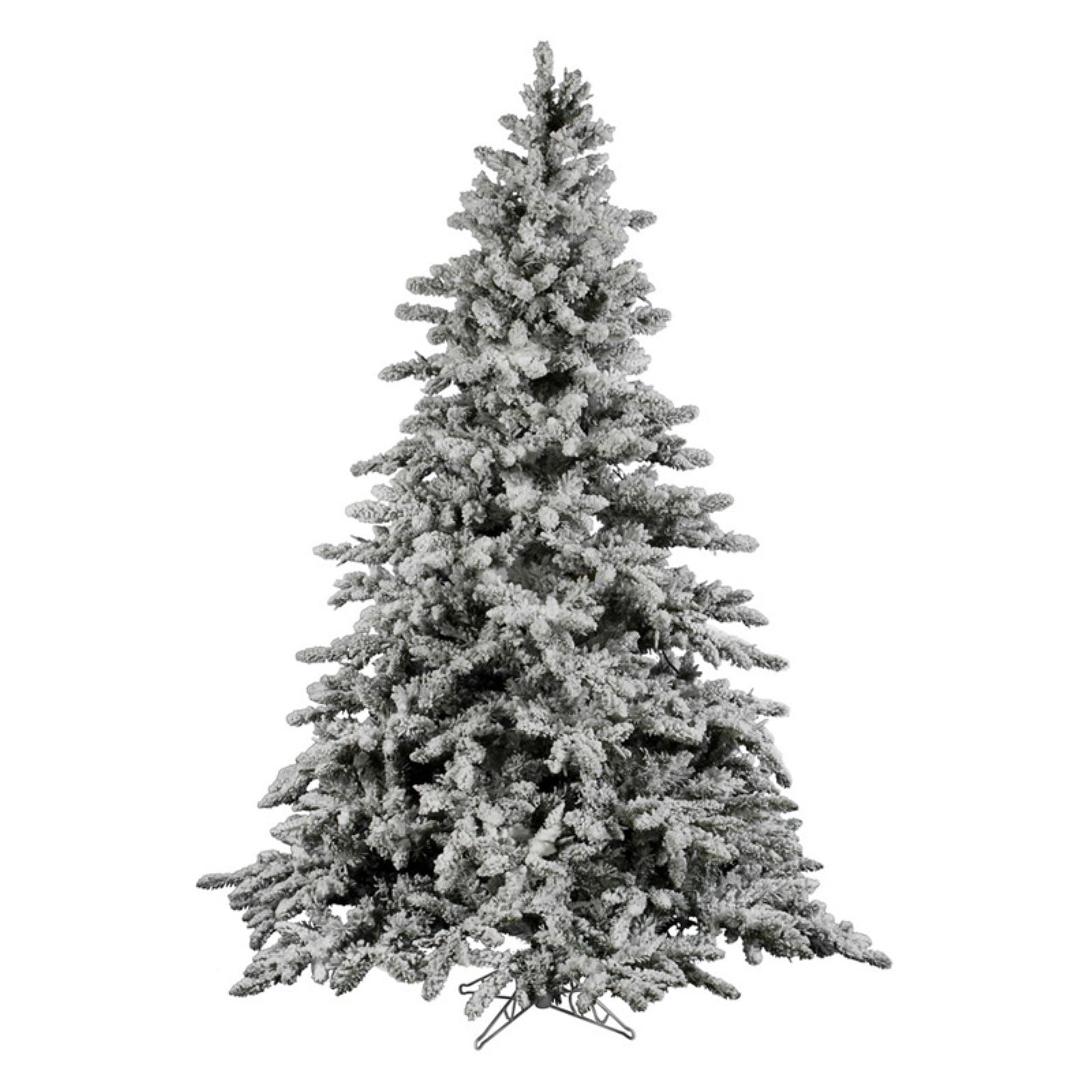 Vickerman 12 ft. Flocked Utica Fir Christmas Tree by Vickerman Company