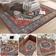 thumbnail image 4 of TECHVIDA 5x7 Area Rugs for Living Room Rugs, Modern Abstract Machine Washable Vintage Rugs,Non Slip Carpet,Modern Carpet for Bedroom Dining Room Farmhouse Home, 4 of 9