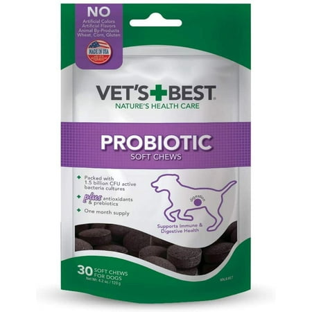 UPC: 0031658105069 | Vet s Best Probiotic Soft Chews Dog Supplements 30 Day Supply