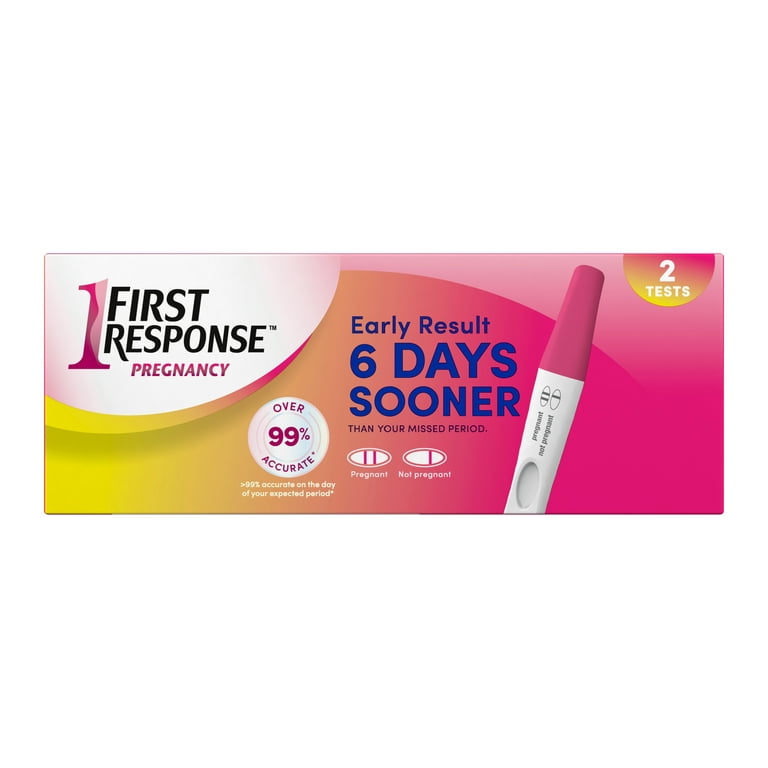 First Response Pregnancy Test, Early Result - 2 tests