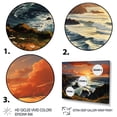 thumbnail image 3 of Designart "Connemara Dreams Sunset Over the Irish Landscape I" Ireland Floater Framed Wall Decor, 3 of 7