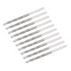 thumbnail image 4 of Uxcell Broca de Twist Recubierta Métrica Diamante de Acero de Alta Velocidad Tono Plateado 10pcs 2.1mm, 4 of 5