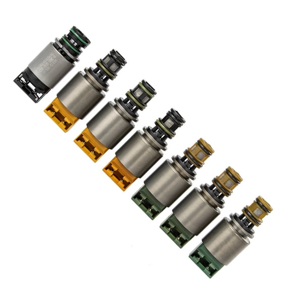 Xingzhi 7Pcs Transmission Solenoid Valve Fit Wave Box 1068298044 ZF6HP19 ZF6HP26 Valve Kit Solenoid