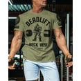 thumbnail image 3 of Gymish Deadlift Heck Yes Workout Shirt for Men – Funny Gym T-Shirt, Men’s Lifting Tee, Athletic Workout Shirt, Gym Clothes for Men, 3 of 5
