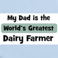 thumbnail image 2 of CafePress - Worlds Greatest Dairy Farmer Infant Bodysuit - Baby Light Bodysuit, Size Newborn - 24 Months, 2 of 4