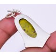 thumbnail image 2 of Atlantisite Stichite 925 Sterling Silver Two Tone Gold Plated Pendant 1.95" T930, Beautiful Jewelry For Woman, New Year Sale, Valentin's Day Gift, 2 of 2