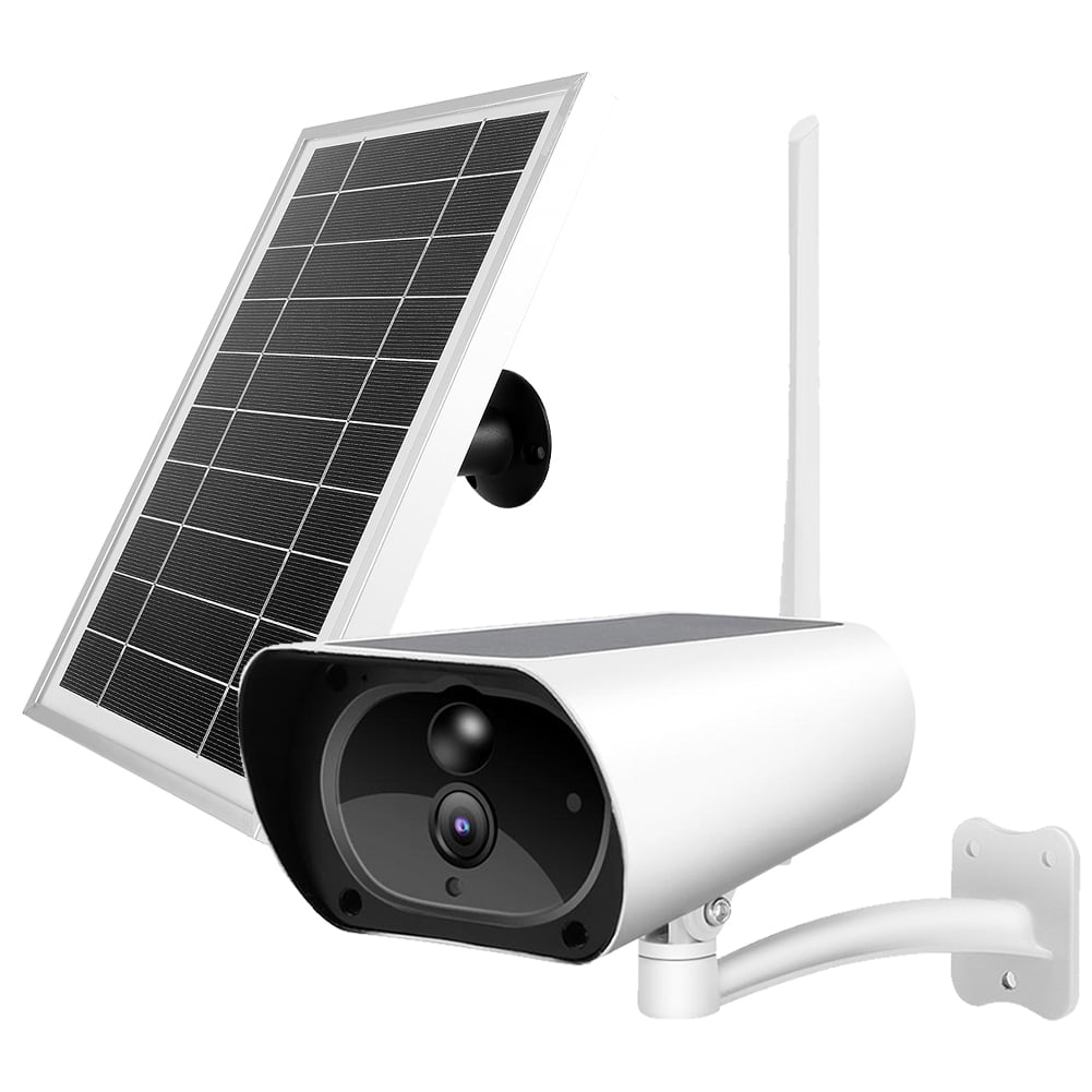 Kritne 1080P 4G Waterproof Solar Panel Security Camera Outdoor Home