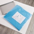 thumbnail image 2 of McKesson CSR Sterilization Wrap for Medical Supplies, Nail Technicians, Tattoo Tools - Air and Water Barrier, Blue Cellulose, 20 in x 20 in, 100 Count, 1 Pack, 2 of 5