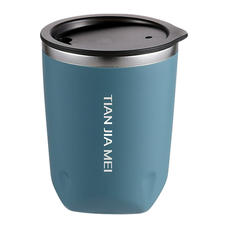 Clearance! Thermal Mug Beer Cups 300ml Thermos for Tea Coffee Water Bottle Vacuum Insulated Leakproof with Lids Drinkware, Size: Diameter 3.14in,300ml