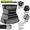 thumbnail image 4 of COMFREE Neoprene Sauna Waist Trainer Corset Sweat Belt for Women Men Weight Loss Body Shaper Compression Trimmer Workout Fitness Fat Burn Back Support, 4 of 8
