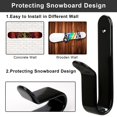 thumbnail image 3 of Clips de montaje en pared para tablas de snowboard Rolitwils de acero pesado, 3 of 7