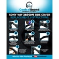 thumbnail image 4 of Replacement Side Cover Slider Parts UPGRADE KIT for Sony WH-XB900N WHXB900N, 4 of 20
