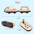 thumbnail image 3 of Toy Train Set Remote Train, Motorized Trains For wooden track, Electric Train Magneti Effect, & Sound, 3 of 8