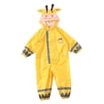 thumbnail image 1 of Injueey Chubasquero lindo para niños, chubasquero de dibujos animados, ropa impermeable para niños, impermeable, azul S Paraguas de lluvia amarillo METRO, 1 of 1