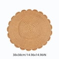thumbnail image 3 of Xuniizn Placemats Set of 8, Plain Weave Table Mats, Heat Resistant Waterproof Woven Place Mats for Dining Table, Home Kitchen & Party, 3 of 8