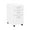 White, variant on Studio C 3 Drawer Mobile File Cabinet in White - Engineered Wood