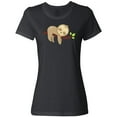 thumbnail image 3 of Inktastic Cute Sloth, Baby Sloth, Lazy Sloth, Sleeping Sloth Women's T-Shirt, 3 of 5