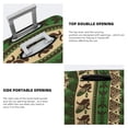 thumbnail image 4 of Bingfone Dark Green Vintage Corn Pattern Luggage Cover Washable Suitcase Cover Protector Anti-scratch Suitcase cover Fits 18-32 Inch Luggage (No luggage included), 4 of 8