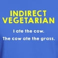 thumbnail image 3 of CafePress - Indirect Vegetarian T Shirt - Men's Classic Graphic Cotton T-Shirt, 3 of 4