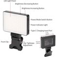 thumbnail image 5 of Lumière de Streaming pour Vidéoconférence, 3 Modes de Lumière Lumière Vidéo Led, Lumière pour Téléphone Mobile pour Diffusion en Direct/réunion en Ligne, 5 of 5