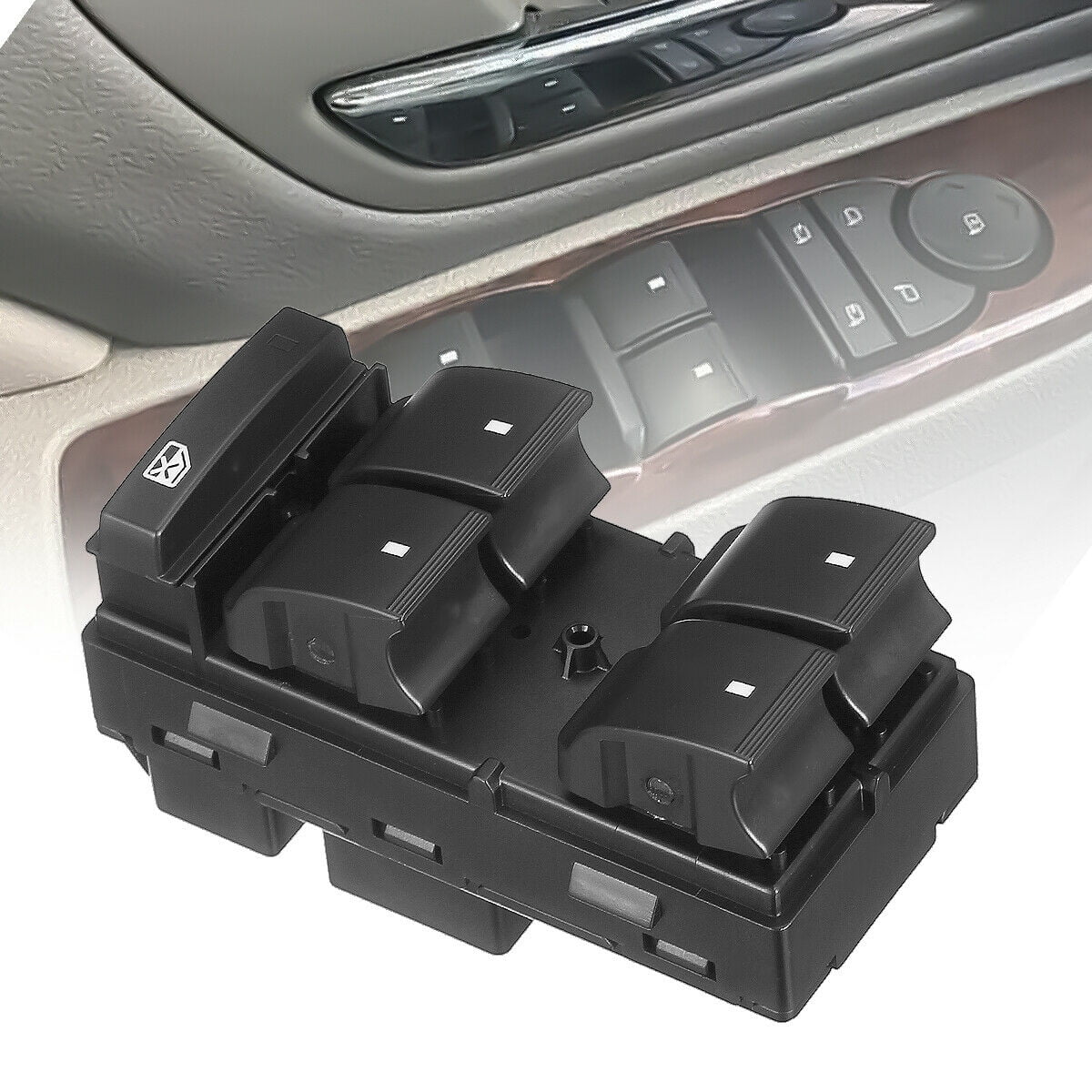 FOR 07-13 SILVERADO SIERRA PASSENGER SIDE ELECTRIC POWER WINDOW CONTROL SWITCH FOR 07-13 SILVERADO SIERRA PASSENGER SIDE ELECTRIC POWER WINDOW CONTROL SWITCH