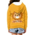 thumbnail image 4 of DISNIMO Lion Hoodie for Kids Zip Up Hoodies for Boys 8-10 Years Hooded Sweatshirt Children Sweatshirts Girls Hooded Jackets Boys Hoodie Jacket Boys Zipper Hoodies with Designs Clothing Child, 4 of 7