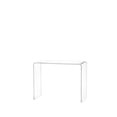 thumbnail image 1 of Table console moyenne en acrylique, console moderne en acrylique transparent de 15 mm, 1 of 3