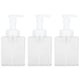thumbnail image 1 of Botella de almacenamiento vacía, 3 botellas de bomba de jabón espumoso de 250 ml, botella de viaje optimizada para la excelencia, 1 of 8