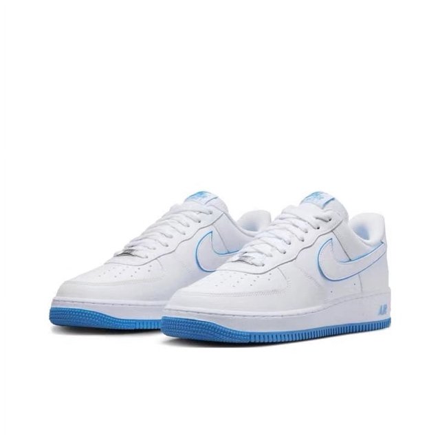 Zapatillas deportivas Nike Air Force 1 Low "Panda" para hombre y mujer, informales, retro, versátiles, en blanco y negro, de caña baja y antideslizantes