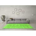 thumbnail image 3 of Ahgly Company Indoor Square Abstract Green Modern Area Rugs, 8' Square, 3 of 4